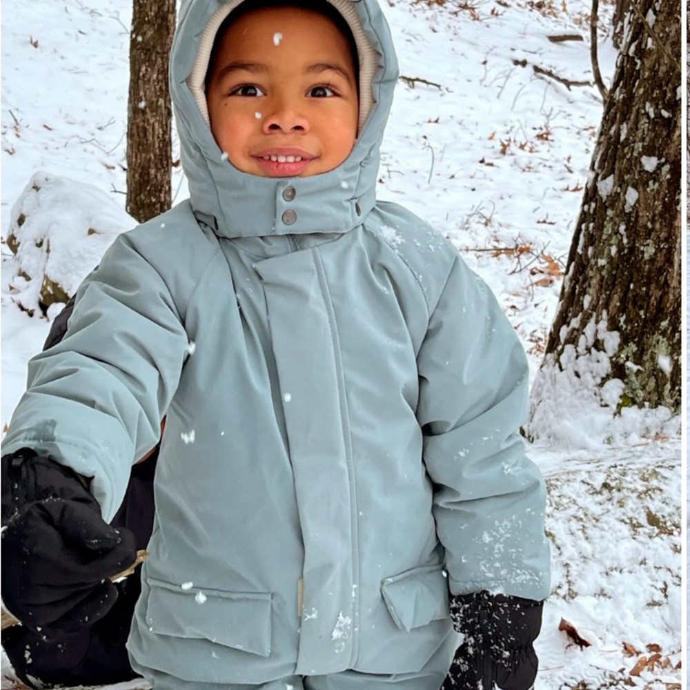 Kids Snowsuit - Light Blue 1-2T